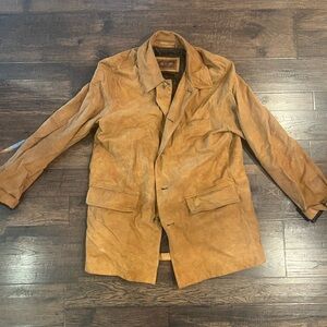 Tasso Ella Tan Faux Suede Business Work Blazer